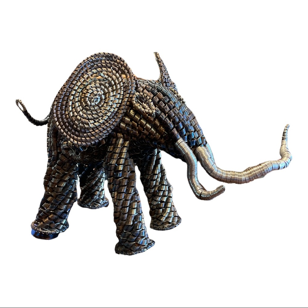 Handmade Wire Elephant